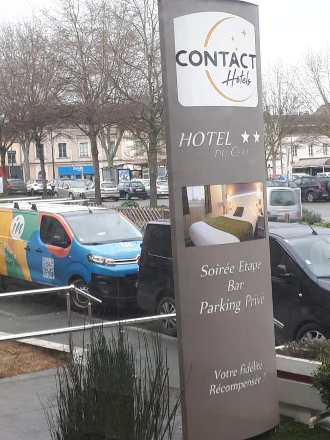 Contact Hotel Du Cerf Château-Gontier Екстериор снимка